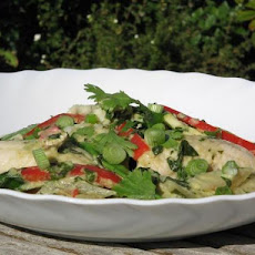 Green Curried Fish