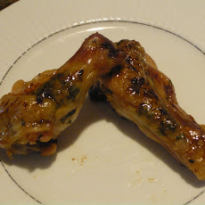 Citrus Honey Balsamic Herb Stuffed Wings