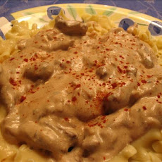 Easy Beef Stroganoff