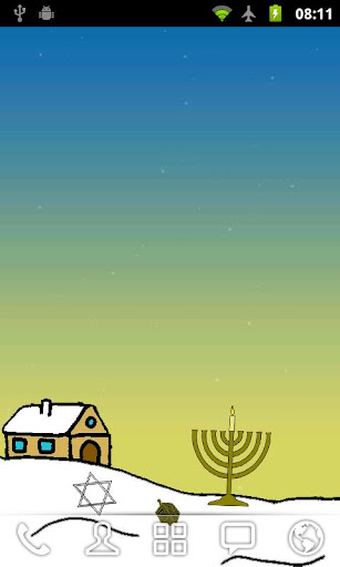 【免費個人化App】Hanukkah Live Wallpaper-APP點子