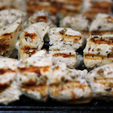 Mediterranean Chicken Kebab Salad