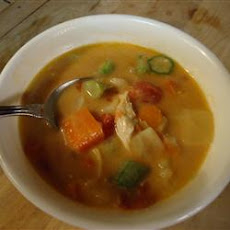 Zimbabwean Chicken and Vegetable Soup