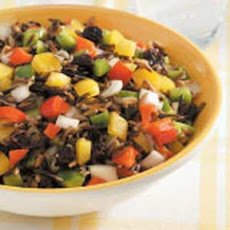 Wild Rice Pepper Salad Recipe