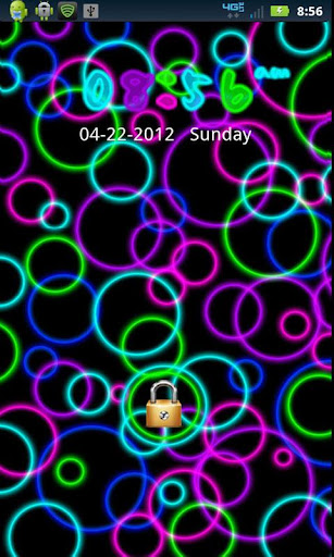 Neon Polka Dots GO LOCKER