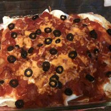 Sour Cream Turkey Enchiladas
