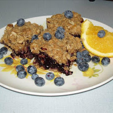 Blueberry Oatmeal Squares