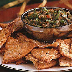 Sesame-Eggplant Salsa