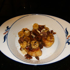 Pain Perdu with Bananas and Pecans