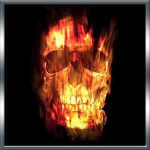 Skull Of Fire Live Wallpaper.apk 1.00