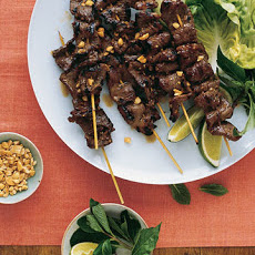 Lemongrass Beef Skewers