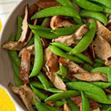 Shroom & Snap Pea Saute