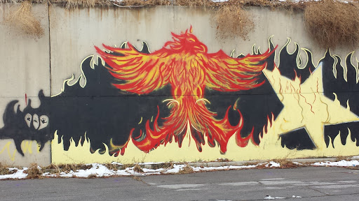 Rise of the Phoenix Mural