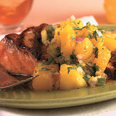 Grilled Salmon with Mango Salsa