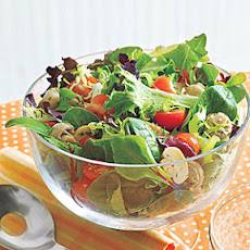 Tossed Salad with Mushrooms
