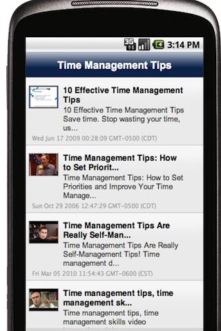 Time Management Tips