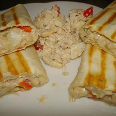 Salmon Salad Wrap