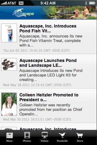 Aquascape Pond App