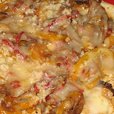 Individual Roast Beef Pizza