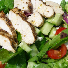 Baked Greek Chicken Salad
