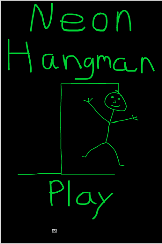 Neon Hangman