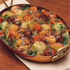 Skillet Chicken and Vegetables