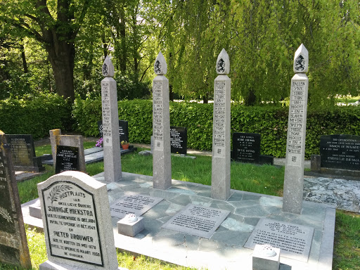 Oorlogsgraven ww2 Begraafplaats Opeinde