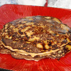 Simplified Banana Oat Pancakes