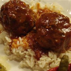 Sweet and Sour Meatballs in Sauce