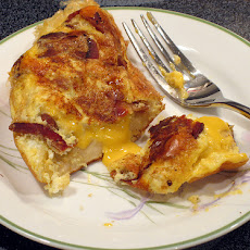 Corn Biscuits with Bacon