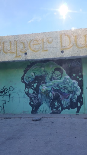 Mural Increible Hulk