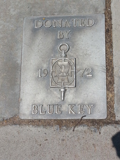 1972 Blue Key Plaque