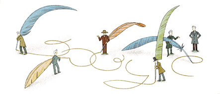 Google Doodle S?ren Kierkegaard's 200th Birthday