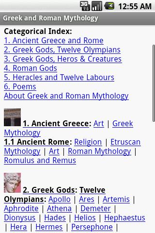 Greek and Roman Mythology