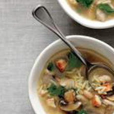 Chicken-and-Orzo Soup