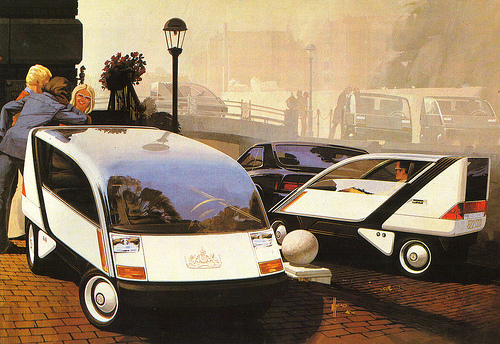 And ideally here is the famous futurist designer Syd Mead's vision of 