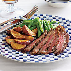 Grilled Steak with Roasted Potatoes