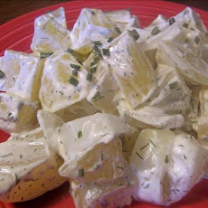 Way Too Easy Mayo Potatoes