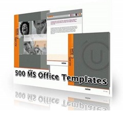 500 template msoffice