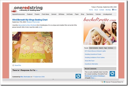 oneredstring
