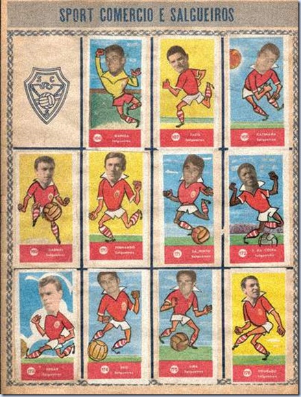 caramelos embaixadores futebol salgueiros