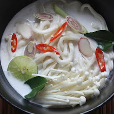Tom Kha Udon Soup with Mushrooms