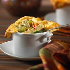 Individual Chik'n Pot Pies with Puff Pastry