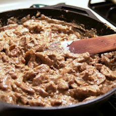 Atkins Beef Stroganoff