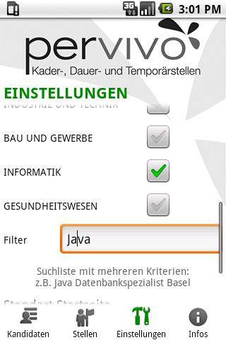 【免費商業App】Pervivo AG Stellenvermittlung-APP點子