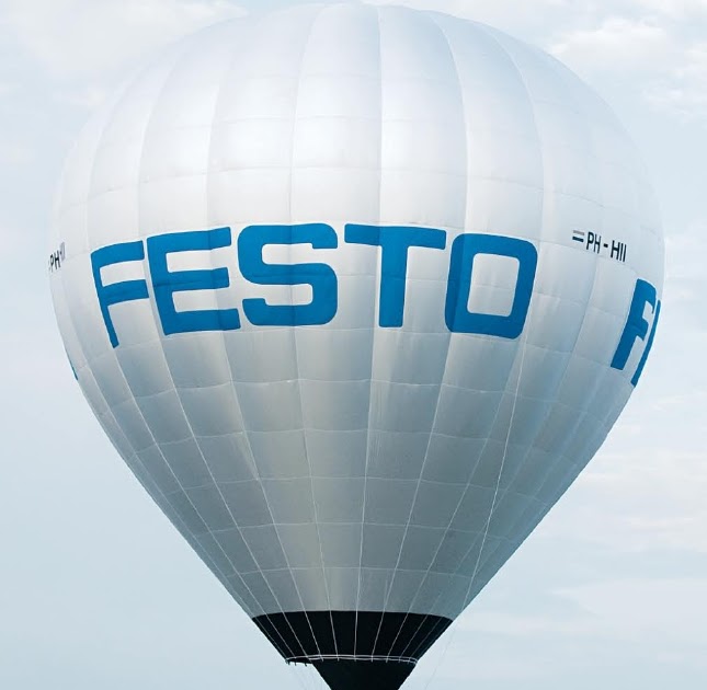 Airshipworld Blog: Revolutionary Hot Air Balloon Evelope reduces engery  consumtion by half - Festo has done it yet again.