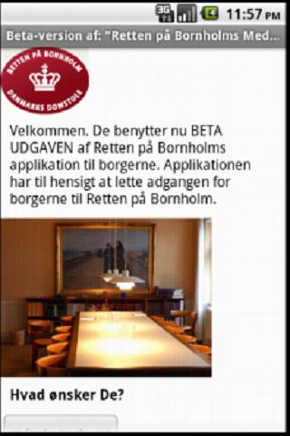 Retten på Bornholms App BETA