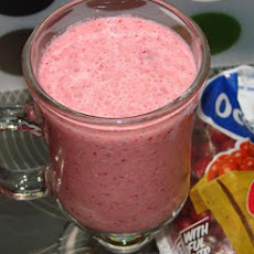 Cranberry, Orange Cream Cheese Smoothie!