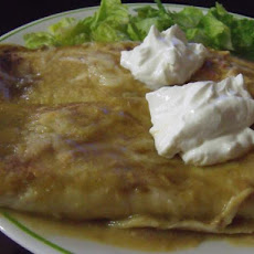 Momosita's Green Dream Enchiladas