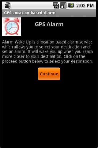 GPS Location Alarm