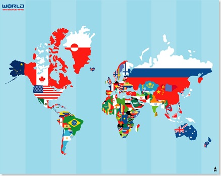 world map printable with country names. maps printable world